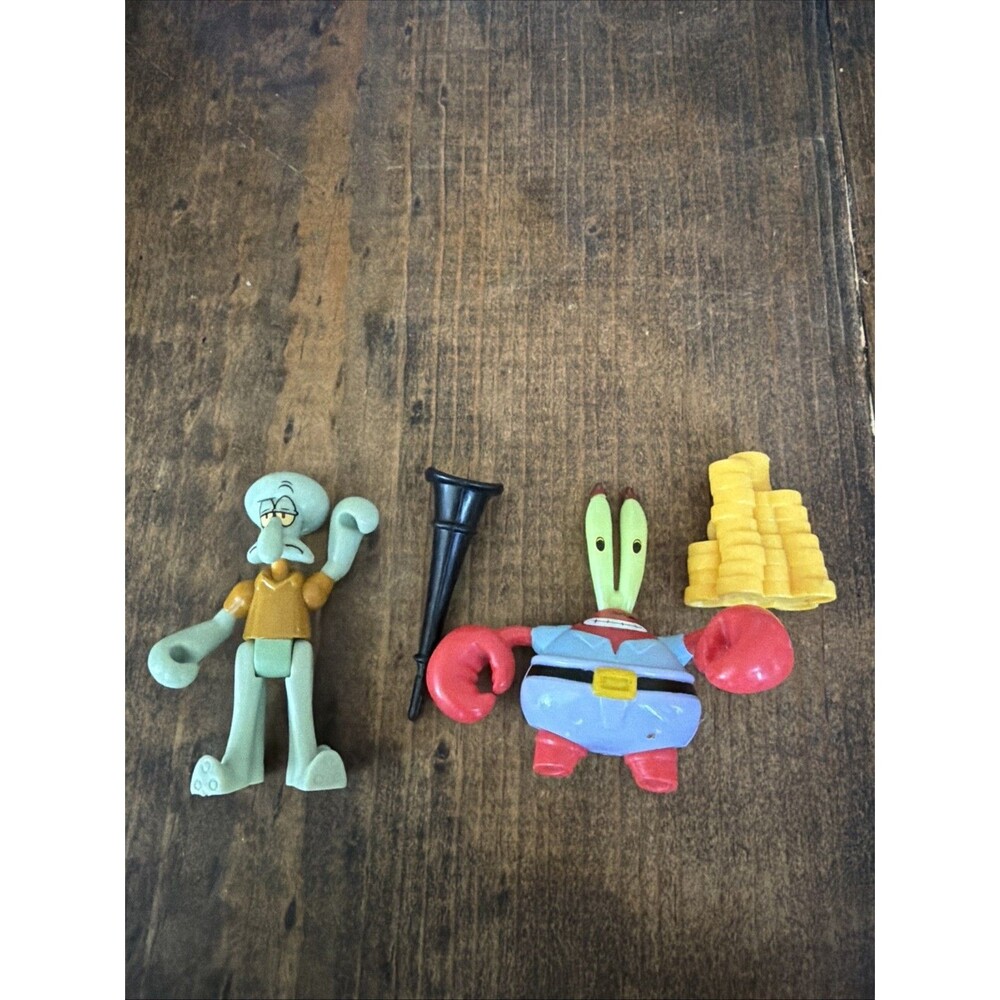 Imaginext Spongebob Squarepants Mr Krabs Squidward 2-Pack Figures